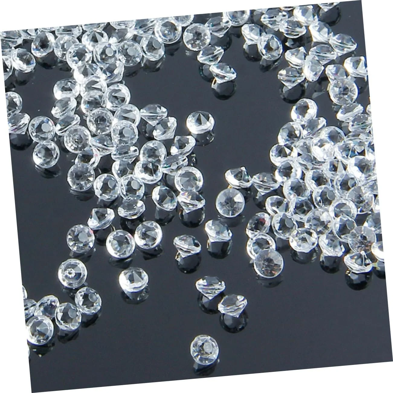 Акрилові Діаманти Ciieeo 10 мм Декоративні 1000 шт, фото №9