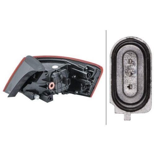 Задний фонарь HELLA 2SD 012 833-031 для AUDI, левый, фото №2 Задний фонарь HELLA 2SD 012 833-031 для AUDI, левый, фото №2