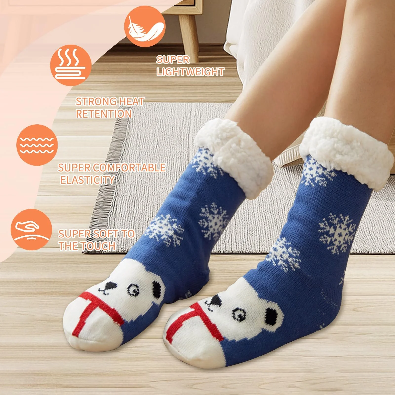 Комплект шкарпеток Cuddly, 2 шт., Жіночі 35-38, фото №5 Комплект шкарпеток Cuddly, 2 шт., Жіночі 35-38, фото №5