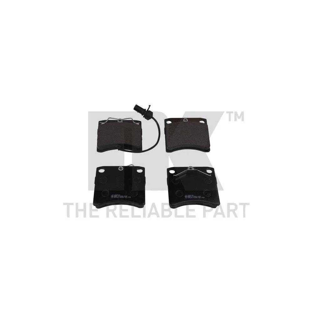 Комплект гальмівних колодок, дискове гальмо NK 224748 для VW передня вісь, фото №1