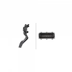 Датчик положения педали акселератора HELLA 6PV 010 175-701 для FIAT - Фото 1