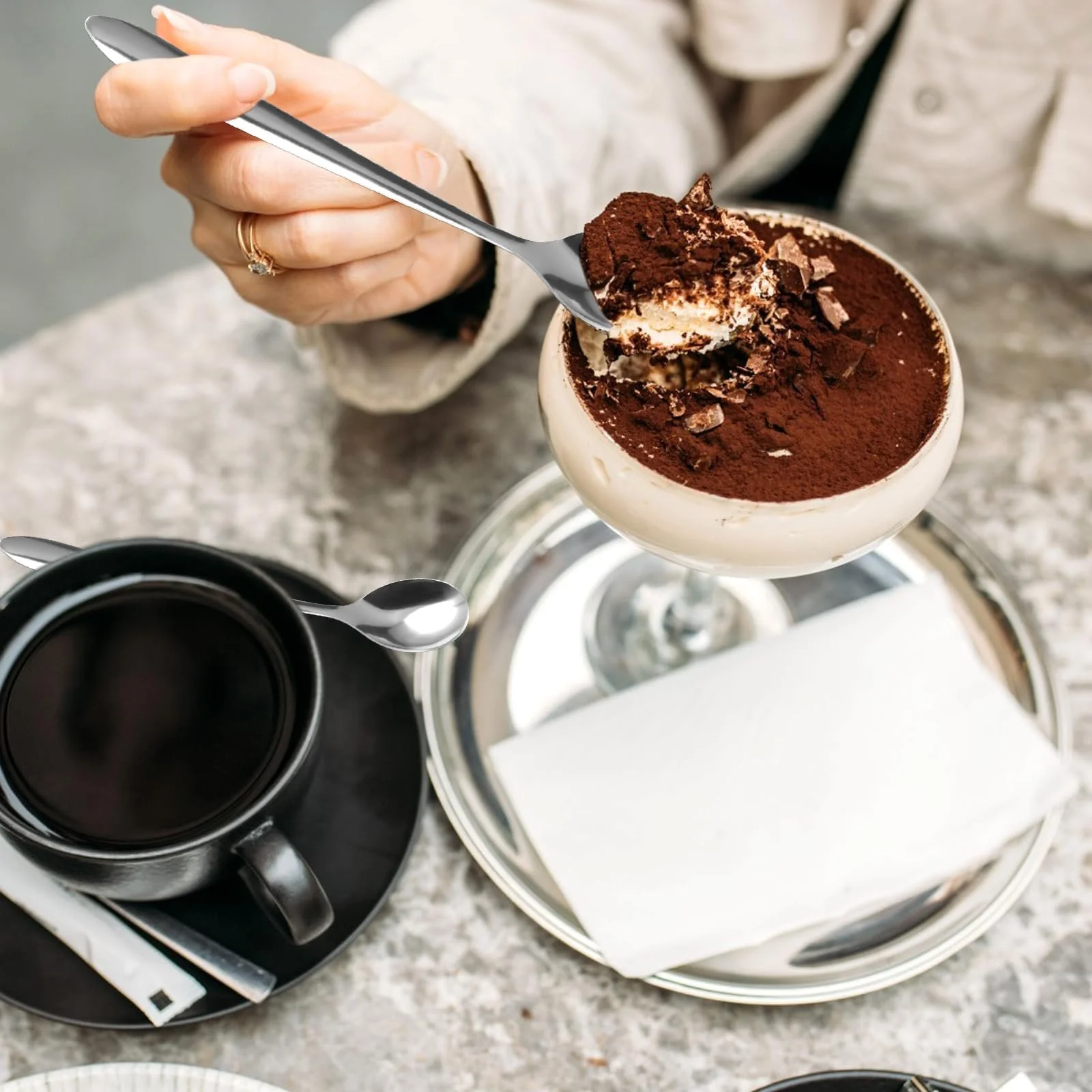 Ложки Маленькі Паковання з 24 штук, 14.5 см, фото №4 Ложки Маленькі Паковання з 24 штук, 14.5 см, фото №4