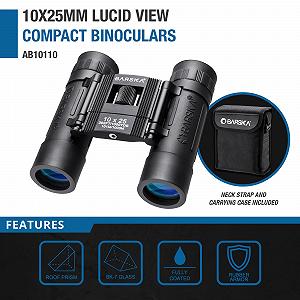 Бінокль BARSKA Lucid View 10x25 Чорний ціна на synthetic.ua - Фото 1 Бінокль BARSKA Lucid View 10x25 Чорний synthetic.ua - Фото 1