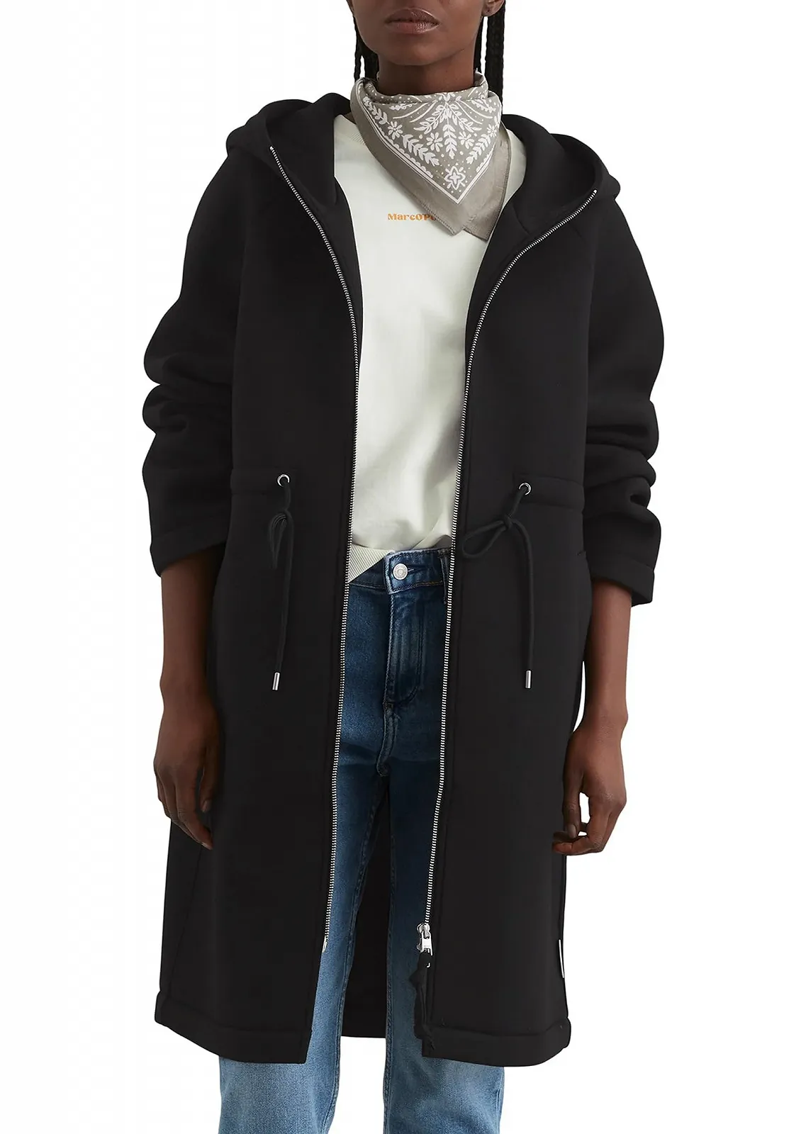 Парка Marc O'Polo Denim Женская С капюшоном Длиной до колена, фото №1 Парка Marc O'Polo Denim Женская С капюшоном Длиной до колена, фото №1