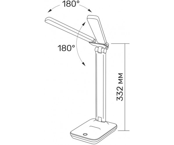 LED лампа настiльна з акумулятором TITANUM TLTF-010W 6W 2700-6000K, фото №5