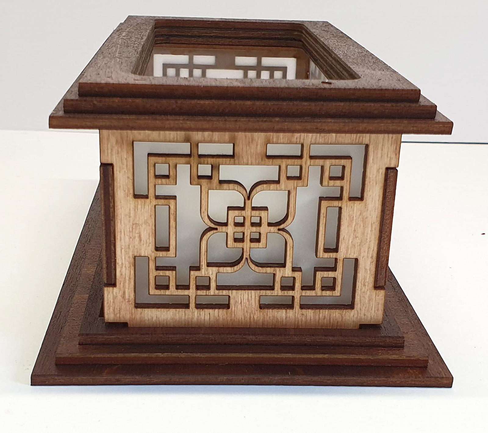 Свічник Tanno Design Akina NI Японський Для двох підсвічників Груша/Коричневий, фото №3