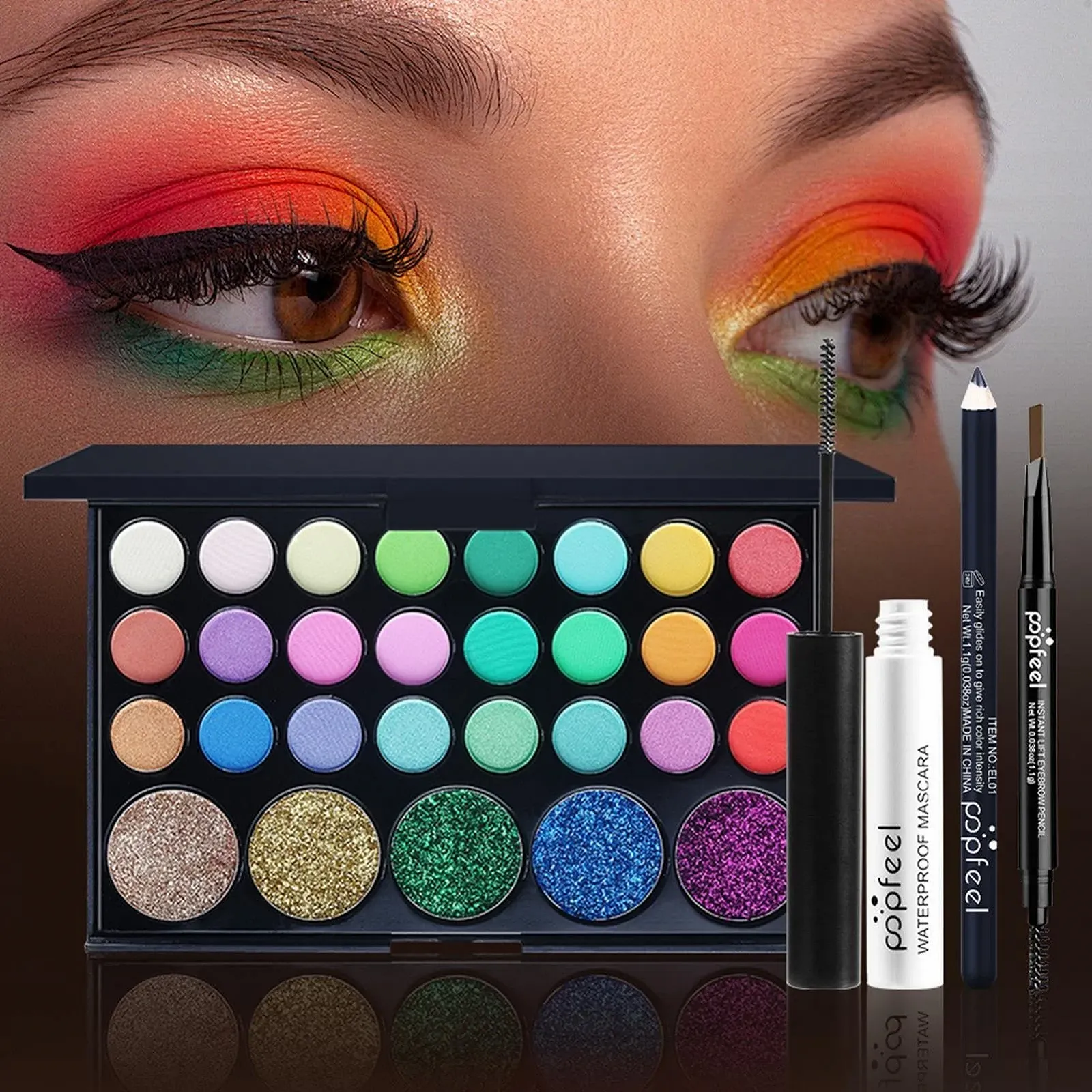 Набор для макияжа из 24 предметов, фото №8 Набор для макияжа из 24 предметов, фото №8