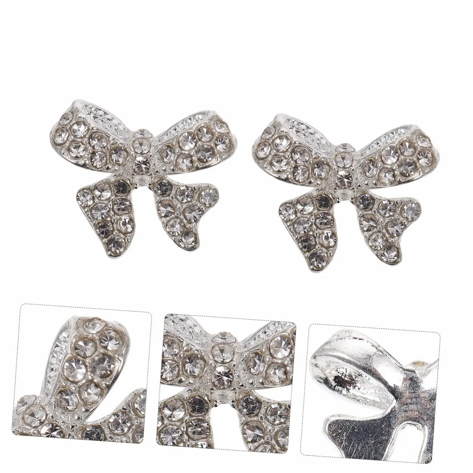 Прикраса для нігтів (5 шт.) Без бренду Сріблястий цинковий сплав, фото №4