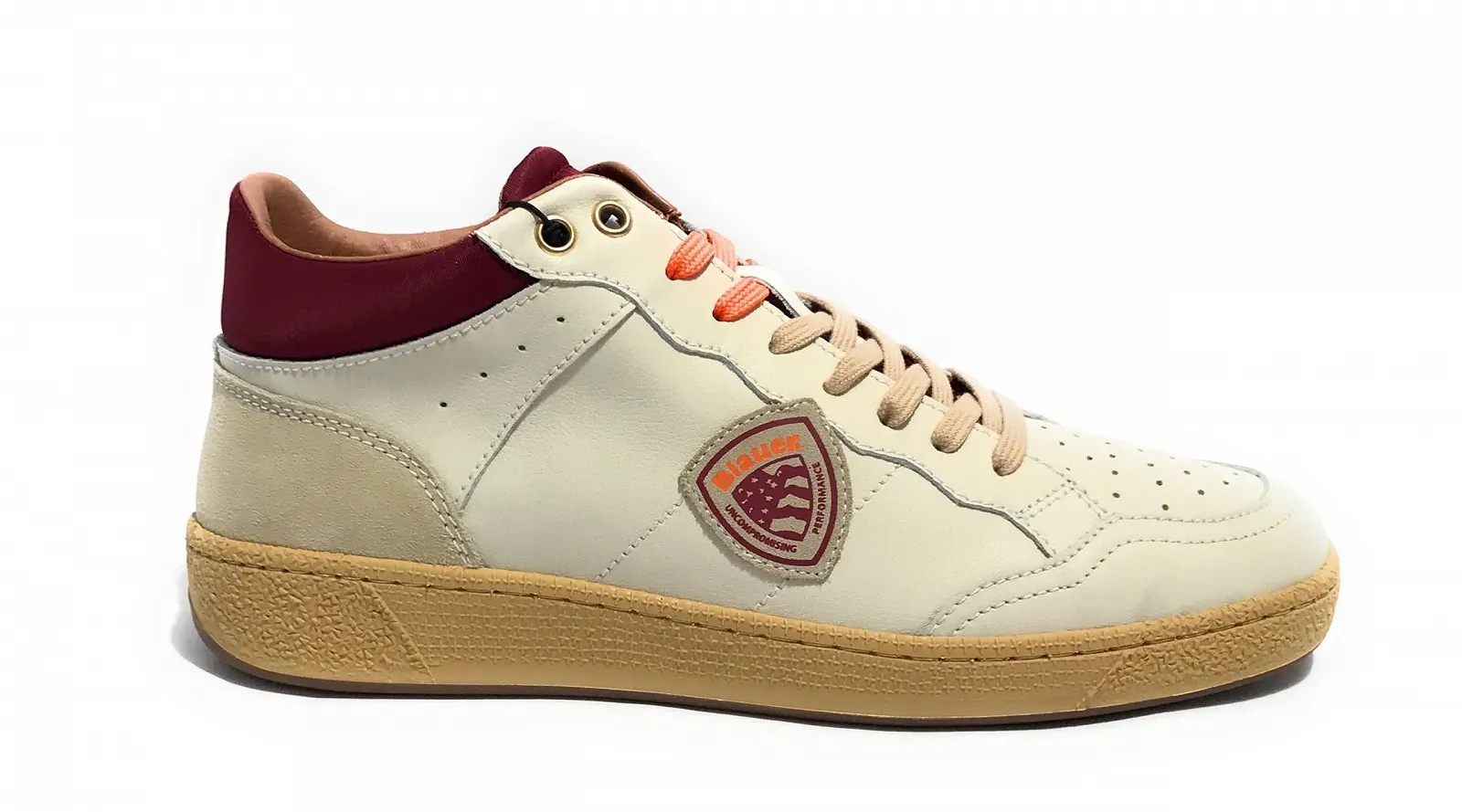 Кросівки Blauer U25BU06 F4MURRAY10/LEA Old Murray Шкіра Білий/Червоний/Помаранчевий, фото №1 Кросівки Blauer U25BU06 F4MURRAY10/LEA Old Murray Шкіра Білий/Червоний/Помаранчевий, фото №1