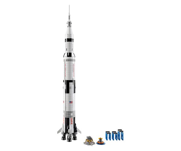 Конструктор LEGO Ideas Ракета-носитель Сатурн-5 21309, фото №9