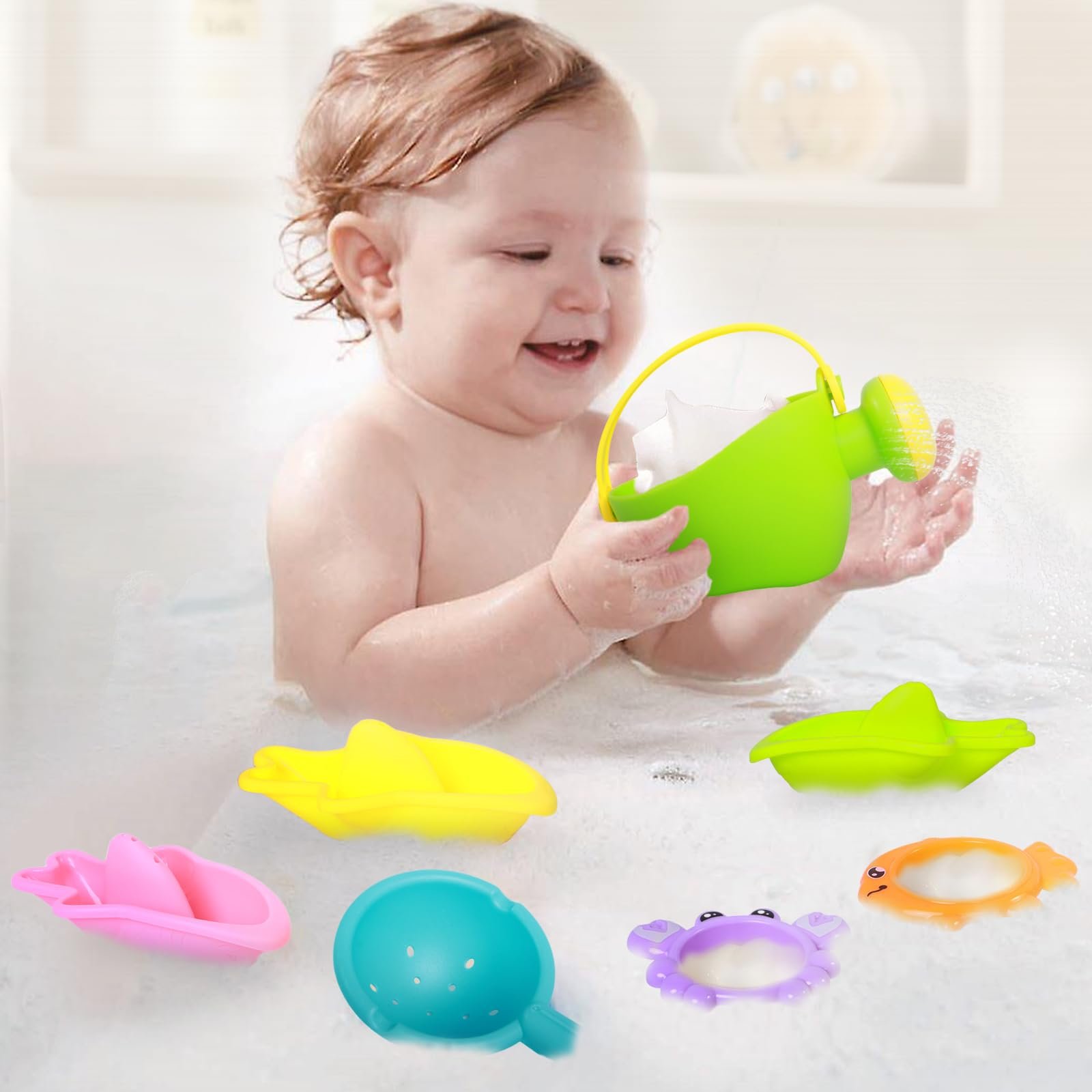 Игрушки для ванны CNMTCCO, 10 штук, фото №6