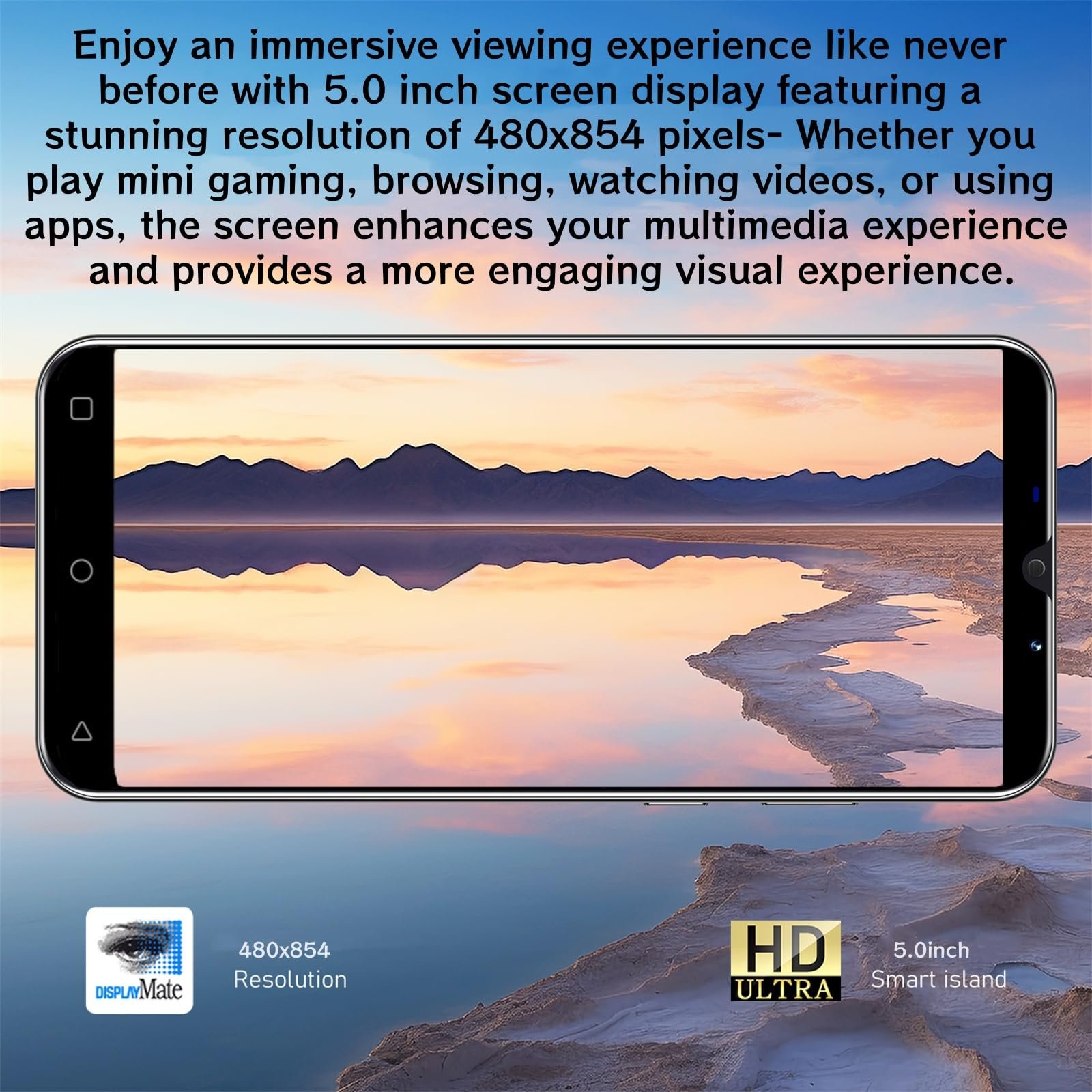 Смартфон C20Pro 5,0" Dual SIM 16GB ROM Face ID Blue, фото №6