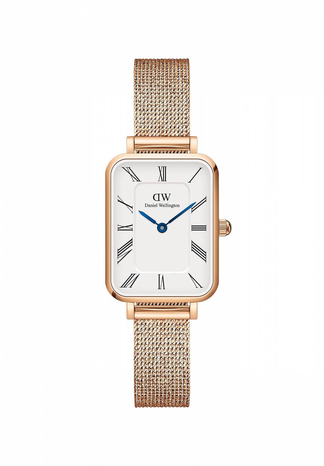 Часы Daniel Wellington Quadro One Size Нержавеющая сталь 316L с PVD покрытием Розовое золото, Розовое золото, Браслет, фото №1 Часы Daniel Wellington Quadro One Size Нержавеющая сталь 316L с PVD покрытием Розовое золото, Розовое золото, Браслет, фото №1