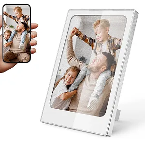 Цифрова фоторамка TBAKSOLA 4.0 дюйми E Ink 768 x 528 IPS Енергоощадна Портативна Алюмінієвий сплав - Фото 1