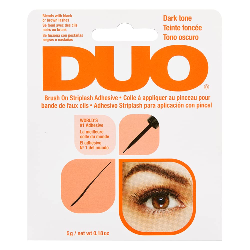 Клей ARDELL DUO Brush On Strip Lash Adhesive Dark, 5 г, фото №1