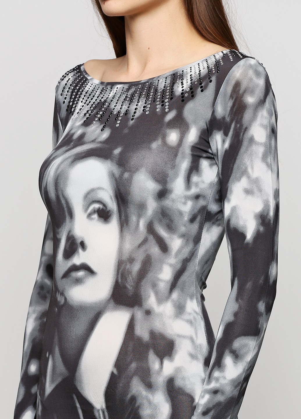 Платье Icel 36 Серый (CH-3355_Gray), фото №3