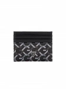 Мужской кошелек картхолдер GUESS Mito SMTOGW LEA25 Black Multi - Фото 1