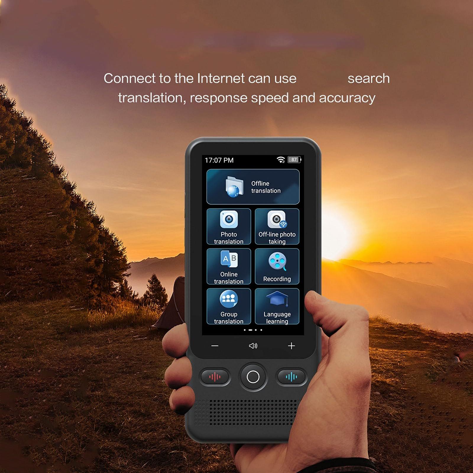Переводчик языка Bewinner 160 языков с экраном 2,8 дюйма, фото №2