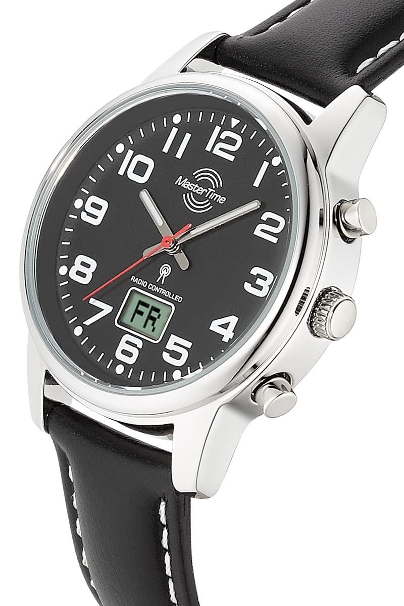 Часы женские Master Time Funk MTLA-10819-22L Кварцевые Аналоговые Цифровые с кожаным ремешком, серебристый, Modern, фото №2 Часы женские Master Time Funk MTLA-10819-22L Кварцевые Аналоговые Цифровые с кожаным ремешком, серебристый, Modern, фото №2