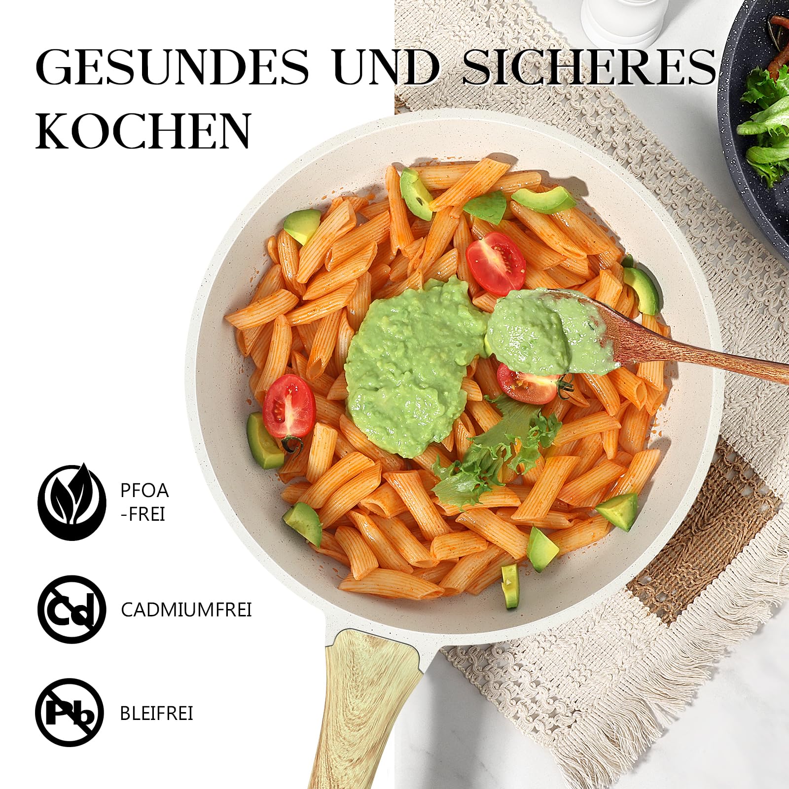 Сковорода Тип Ceramic GiPP 24 см Антипригарне покриття, фото №3 Сковорода Тип Ceramic GiPP 24 см Антипригарне покриття, фото №3