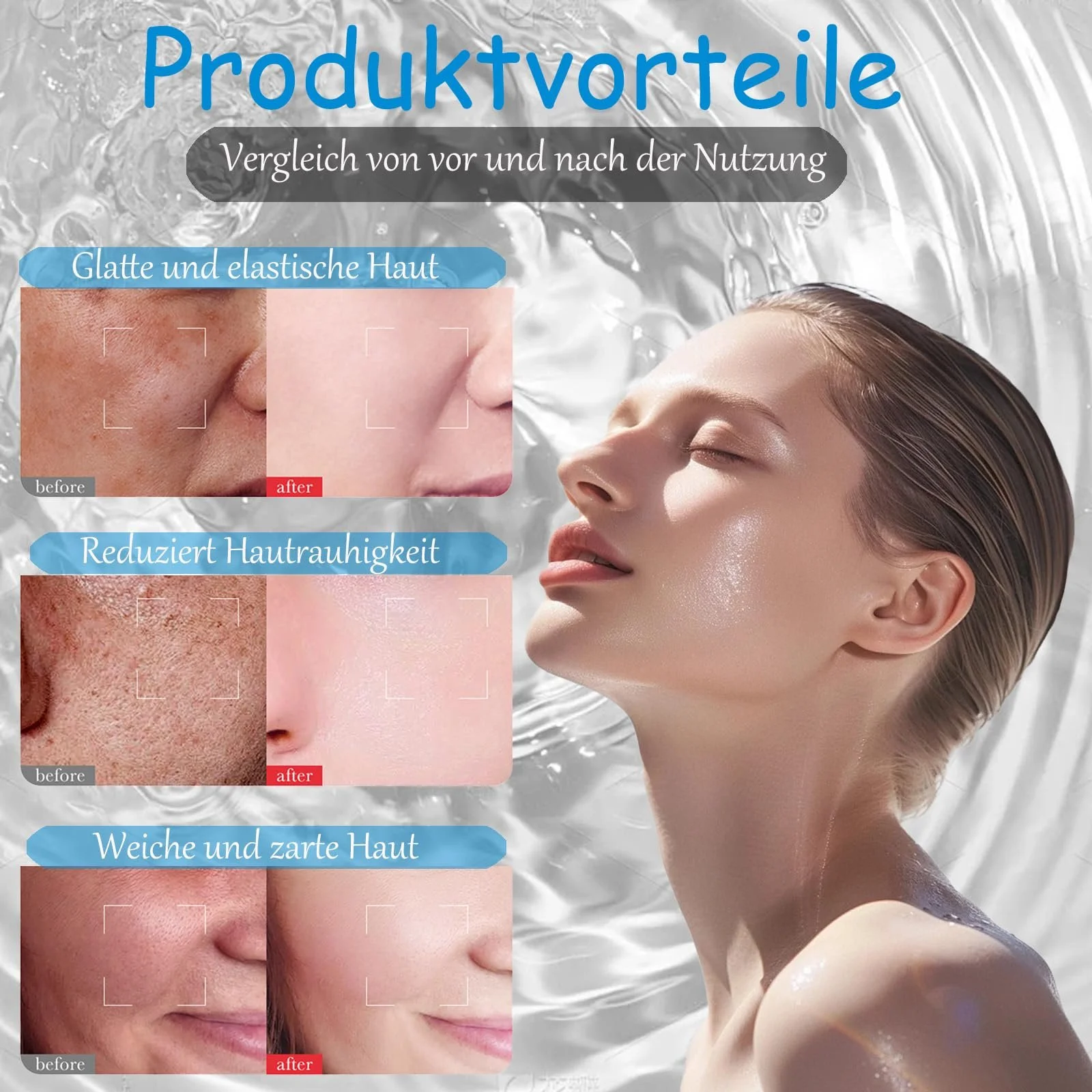 Тканинна маска Soleneva Collagen, 4 шт. Зволожуюча, фото №6