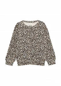 Свитшот oversized s.Oliver с леопардовым принтом - Фото 1