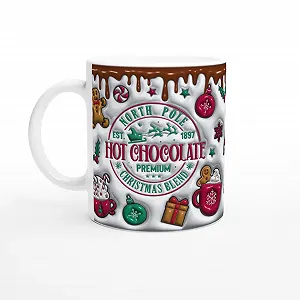 Різдвяна кружка 3D ефект Ілюзія 325 мл - Фото 1