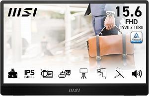 Монитор портативный 15.6" MSI Pro MP161 E2 1920x1080 IPS 60 Hz - Фото 1