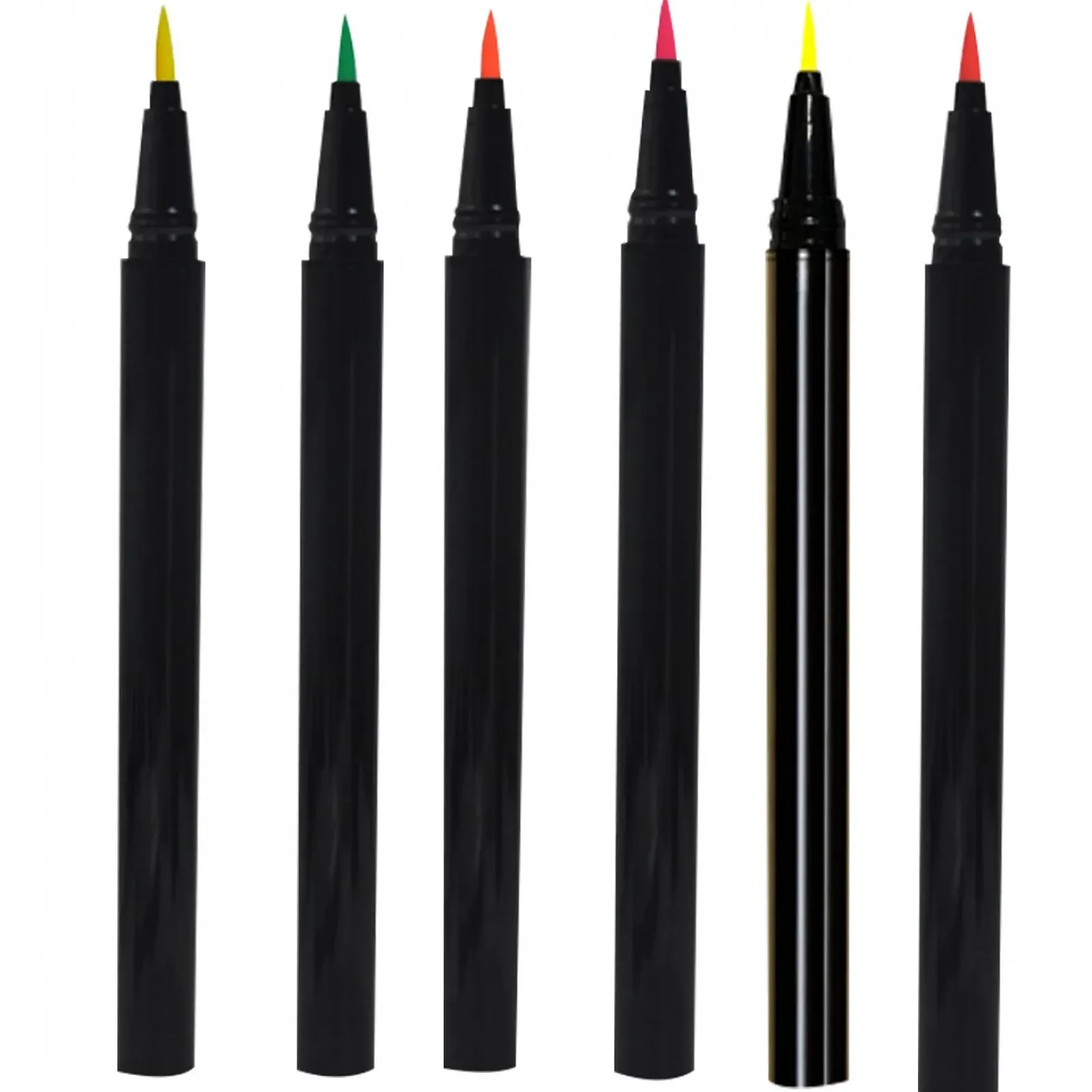 Підводка для очей Райдуга, 3 кольори, гель-олівець, водостійка, матова, неонова, фото №2