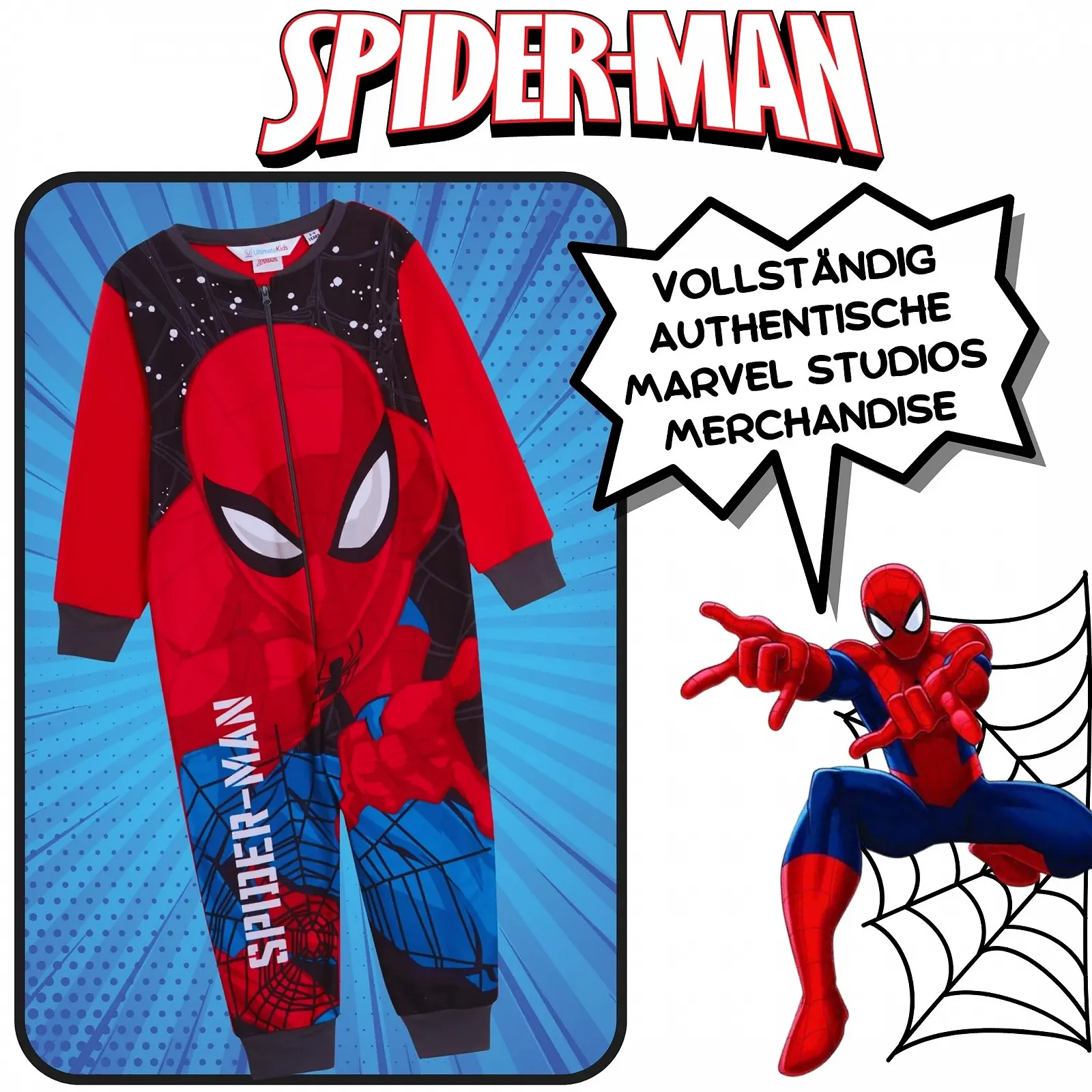 Комплект піжамний Marvel для хлопчиків, фото №2