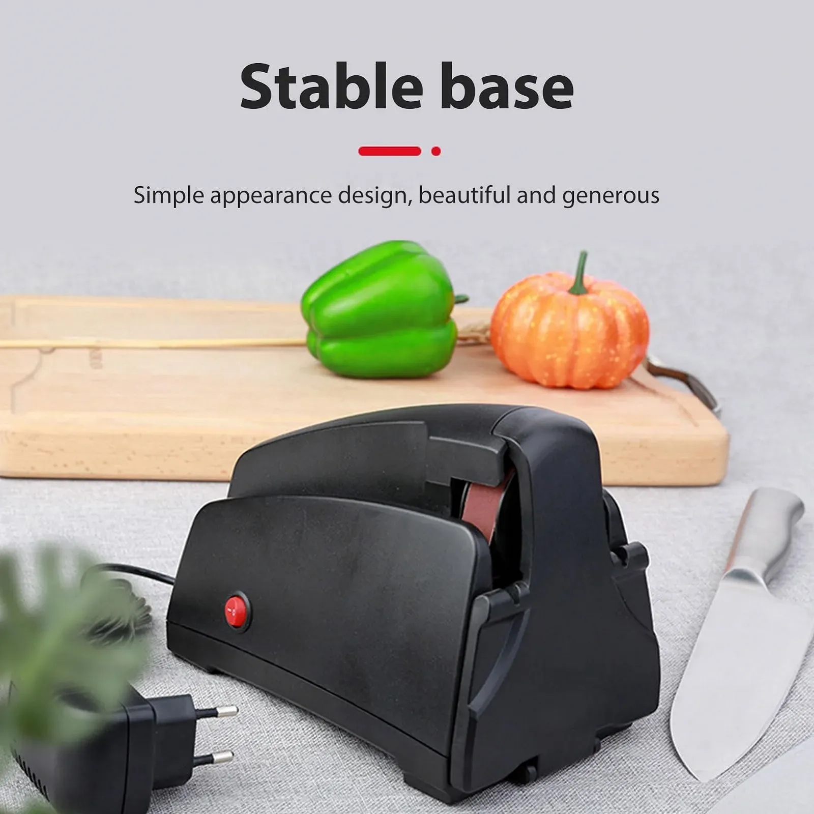 Електрична Точило для ножів Aoresac з 3 режимами та набором стрічок (EU Plug), фото №4 Електрична Точило для ножів Aoresac з 3 режимами та набором стрічок (EU Plug), фото №4