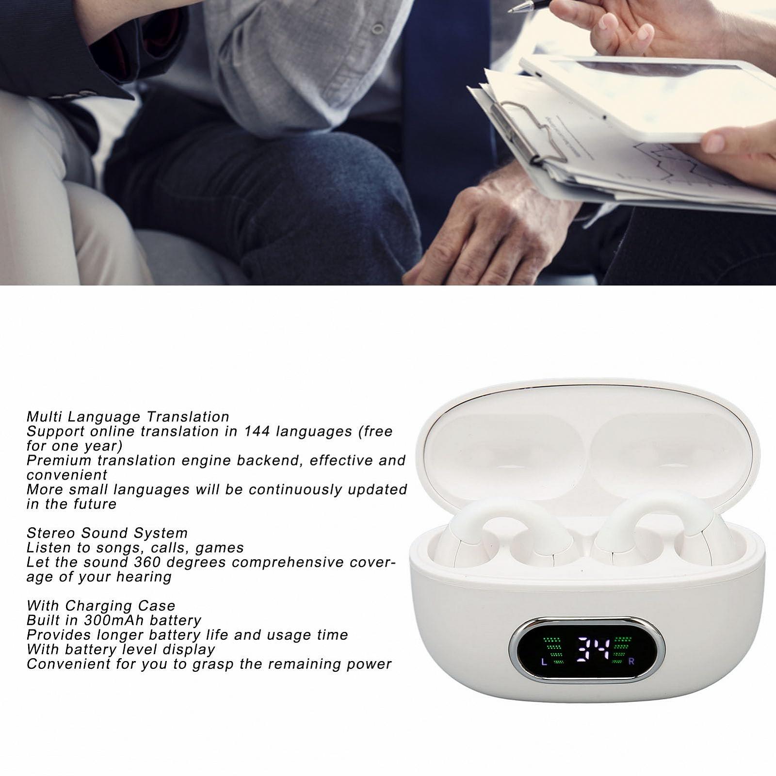 Наушники-переводчики Fockety X9, белые, фото №7 Наушники-переводчики Fockety X9, белые, фото №7