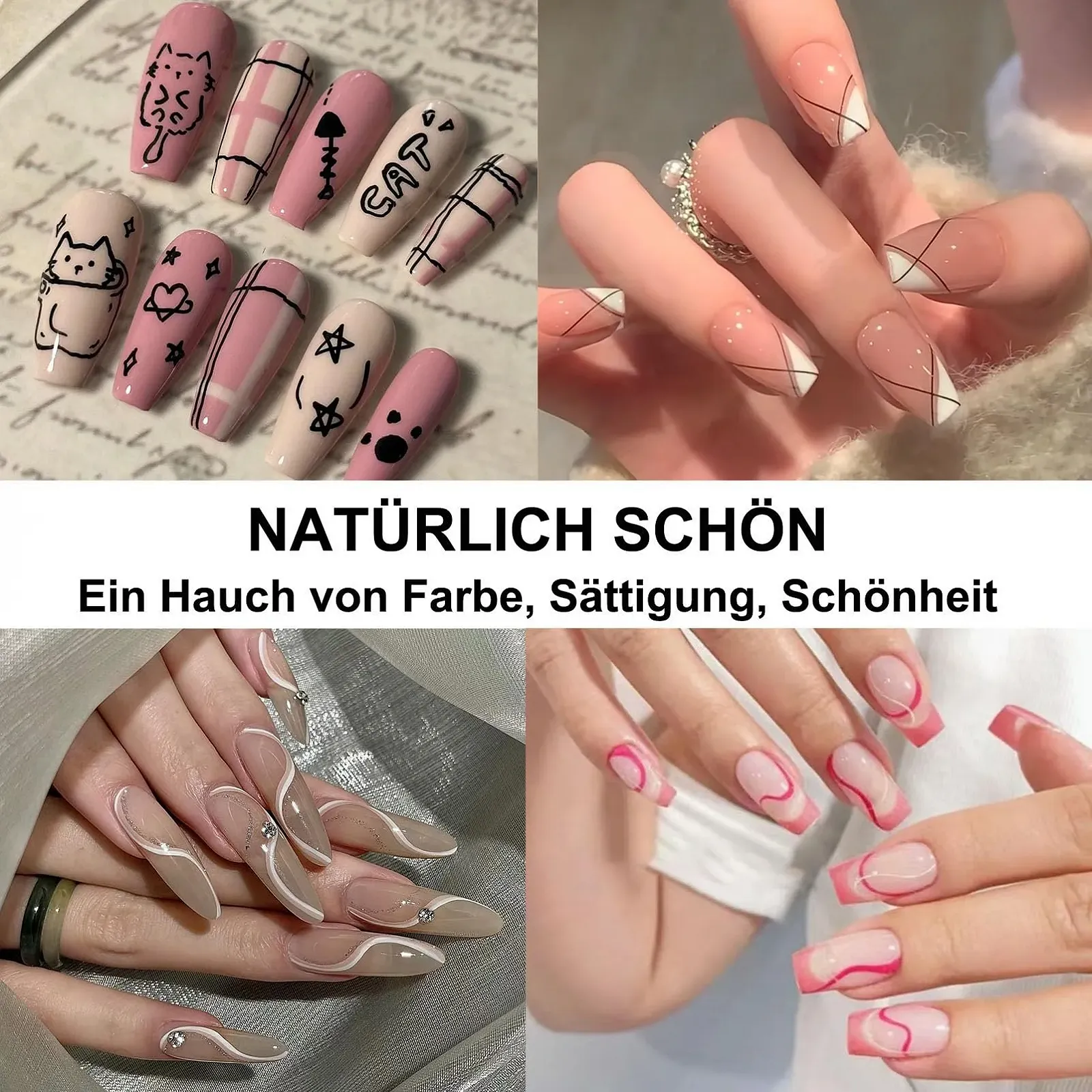 Гель-лак для ногтей White Liner, Гель-лак для французского маникюра, УФ-гель-лак для дизайна ногтей, Гель-лак Fine Liner Soak Off UV LED для женщин, DIY Salon (White), фото №4