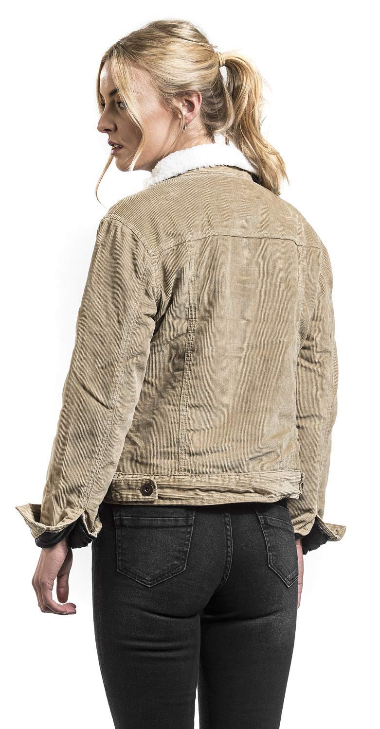 Куртка Urban Classics Sherpa Corduroy Женская, фото №7