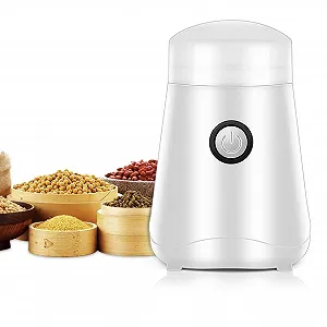 Электрическая кофемолка Fast Speed Electric Grain Mill для сои, кунжута, риса, фасоли, клейкого риса, чили, специй (Белый) - Фото 1