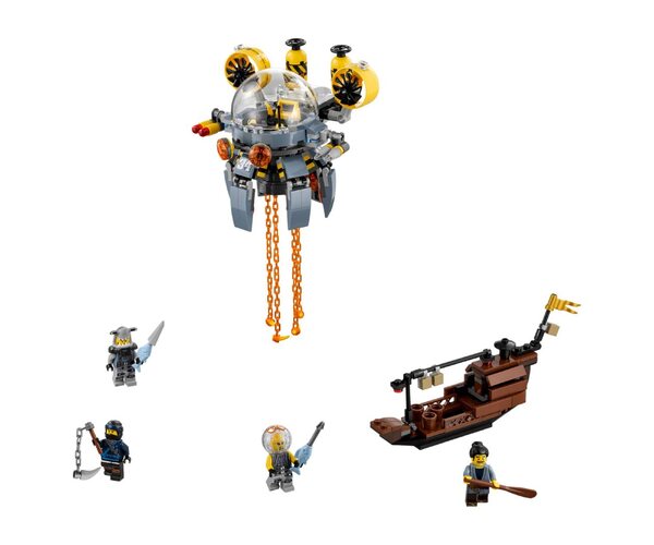 Конструктор LEGO NINJAGO Летающая субмарина Медуза (70610), фото №2