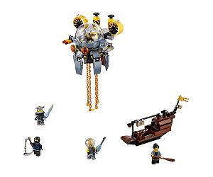 Конструктор LEGO NINJAGO Летающая субмарина Медуза (70610) synthetic.ua - Фото 1