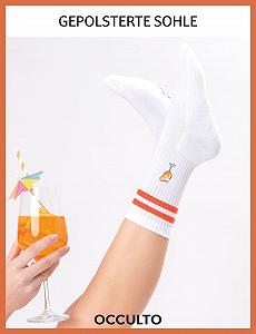 Теннисные носки Occulto Summer в полоску, 3 пары synthetic.ua - Фото 1