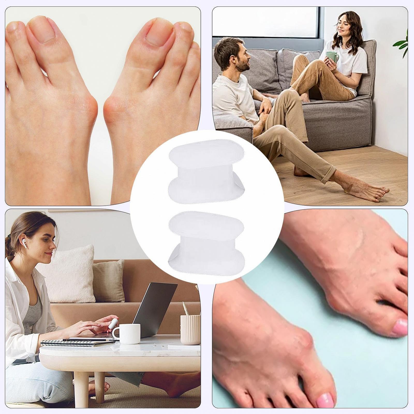 Роздільники для великих пальців ніг Гелеві для корекції великого пальця, фото №4