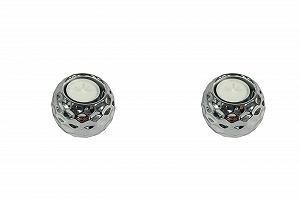 Набор из 2 подсвечников подставки для свечей Bubbles серебристый круглой высоты: 8 см - 12 см (8 см) цена на synthetic.ua - Фото 1 Набор из 2 подсвечников подставки для свечей Bubbles серебристый круглой высоты: 8 см - 12 см (8 см) synthetic.ua - Фото 1