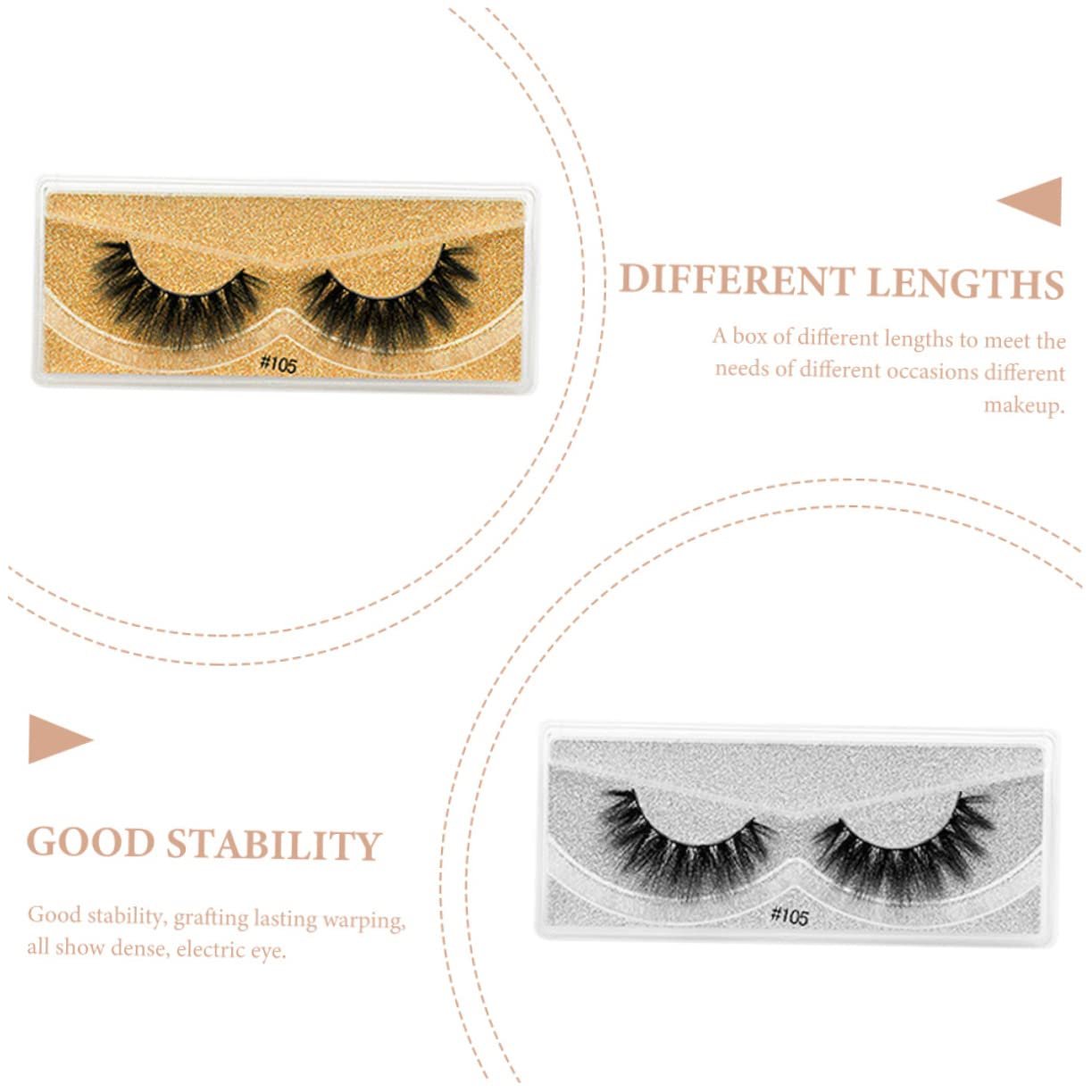 Накладні вії Angoily 5D Magnetisch Suite Натуральні, фото №4