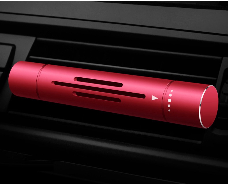 Ароматизатор в автомобиль LanXin освежитель воздуха машину 5 сменных картриджей Красный, фото №3