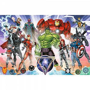 Пазл Trefl Junior Super Shape XL Marvel The Avengers The Bold Avengers 160 элементов synthetic.ua - Фото 1