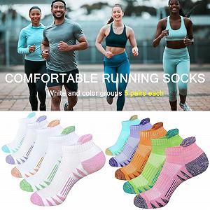 Носки Trainer Хлопковые Спортивные Женские Короткие Носки для бега с подкладкой, 10 пар synthetic.ua - Фото 1