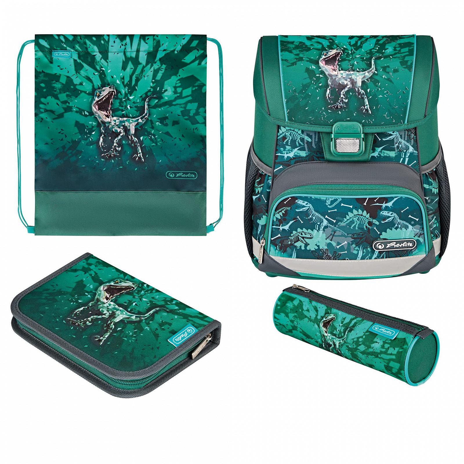 Ранець Herlitz Loop Plus 50039555 Green Rex, фото №1