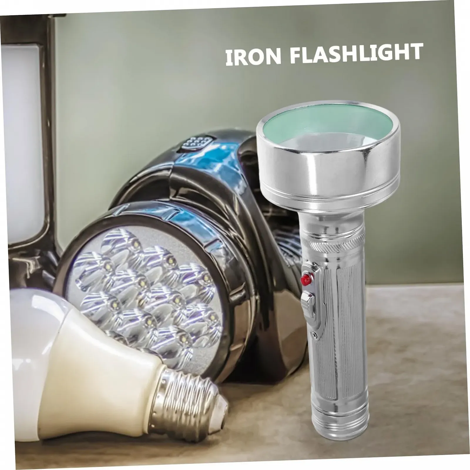 Ліхтар Алюмінієвий Вінтажний Міцний Дизайн, фото №5