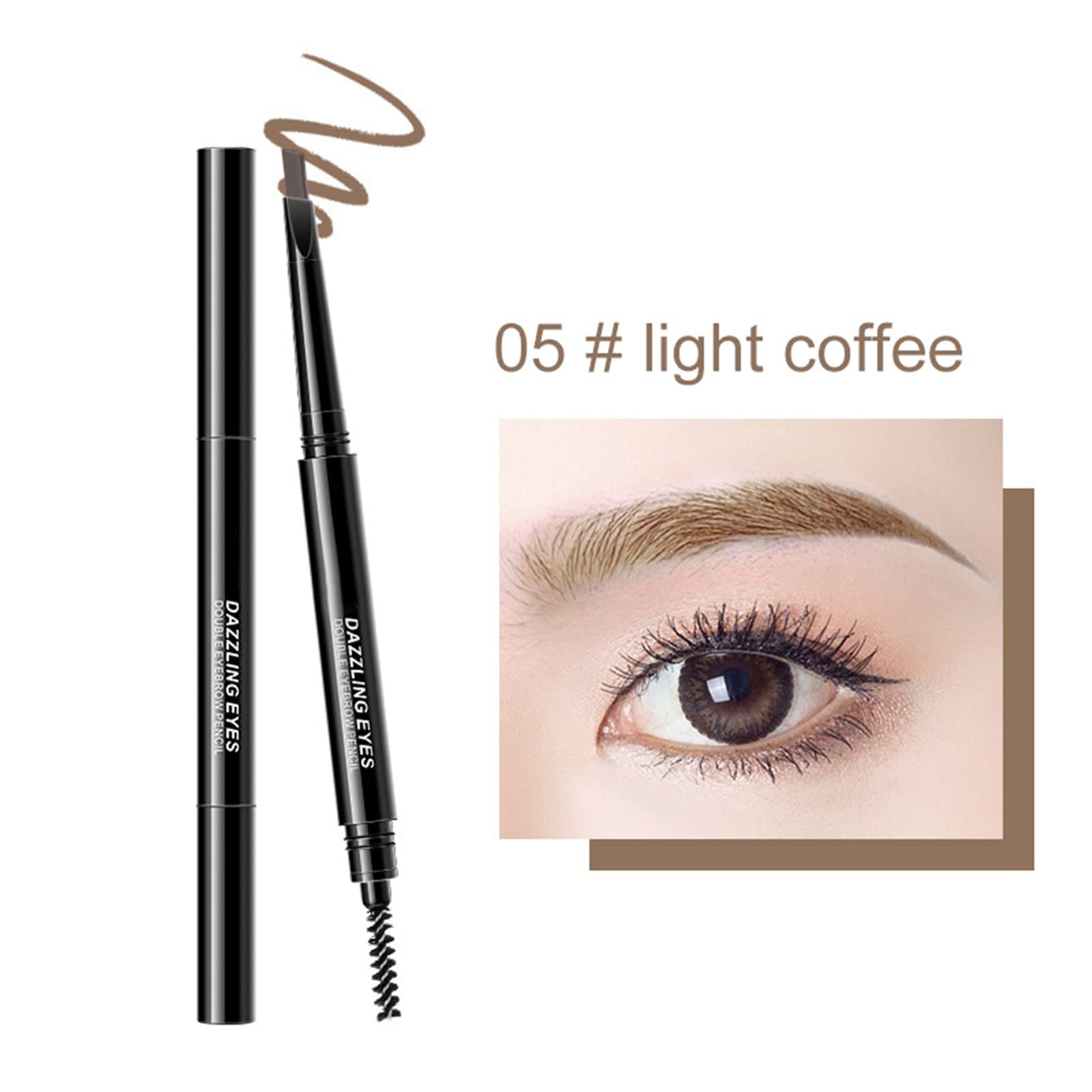 Олівець для брів Водостійкий Обертовий Двосторонній Червоний (B, One Size), фото №5 Олівець для брів Водостійкий Обертовий Двосторонній Червоний (B, One Size), фото №5