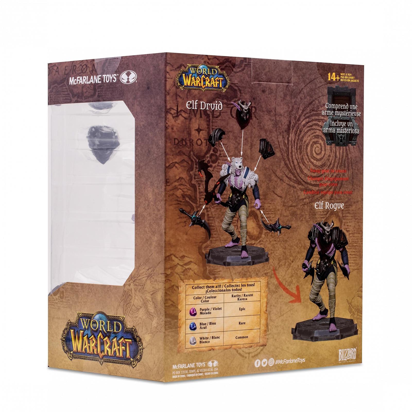 Фигурка McFarlane World of Warcraft Ночной Эльф: Друид/Разбойник 15 cm, фото №12
