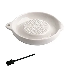 Керамічна терка Wasa для імбиру, часнику, цибулі, кругла - Фото 1