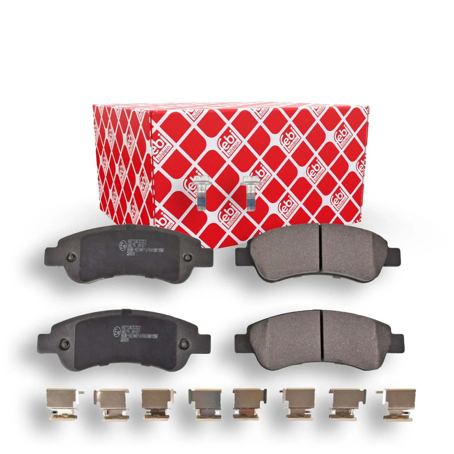 Комплект гальмівних колодок, дискове гальмо FEBI BILSTEIN 16814 для CITROËN FIAT PEUGEOT, фото №1